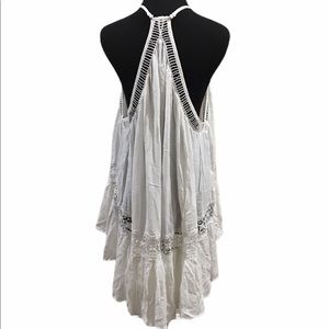 NWOT free people white tunic size small petite